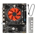 thumbnail image 2 of Placa Base Para PC Para Juegos, Placa Base CPU Combo Tarjeta De Red Gigabit 6 Núcleos PCB 6 GB/S Luz Indicadora Dual X79 Para PC De Escritorio, 2 of 7