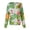 Green, variant on Scrub Tops for Women Long Sleeve Round Neck Floral Medical Scrubs Hawaiian Soft Nurse Medical Uniform, XL