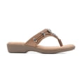 thumbnail image 2 of CLIFFS BY WHITE MOUNTAIN Bailee Women's Thong Sandal, Natural/Woven, 7.5 M, 2 of 5