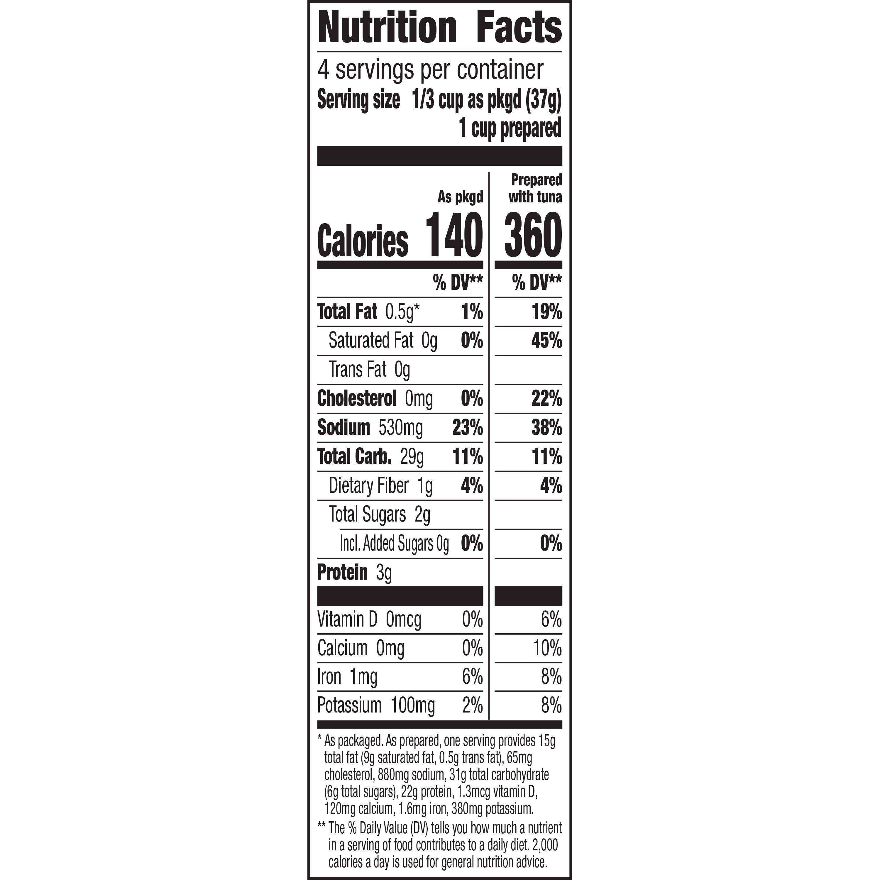 (8 pack) Tuna Helper Tuna Cheesy Pasta with Real Cheese, 5.3 Ounces Box