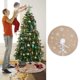 thumbnail image 3 of Blue Falda de árbol de Navidad, decoración, falda blanca de copo de nieve para decoración navideña, 3 of 5