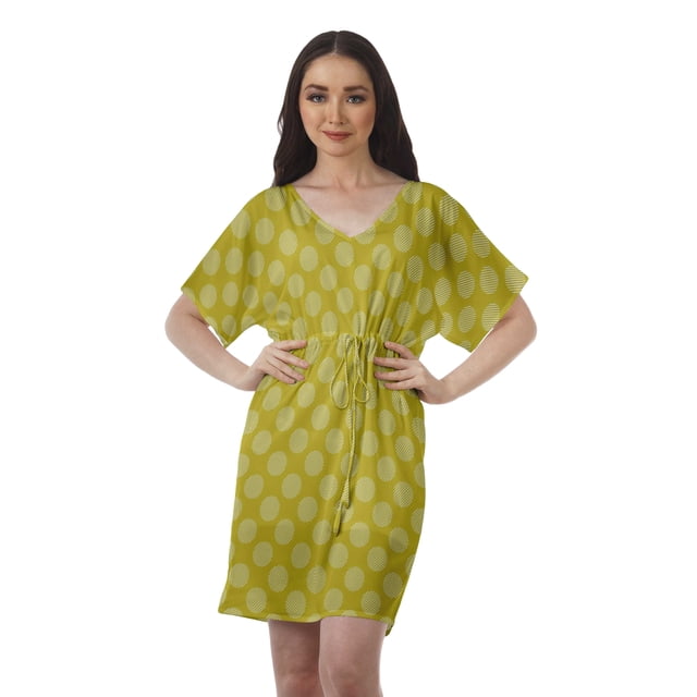 Moomaya Robes Décontractées Imprimées pour Femmes Robe d'Été Shorts Robe Simple pour Femmes