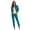 Deep Teal, variant on Women's Plus Size Classic Stretch Denim Jacket