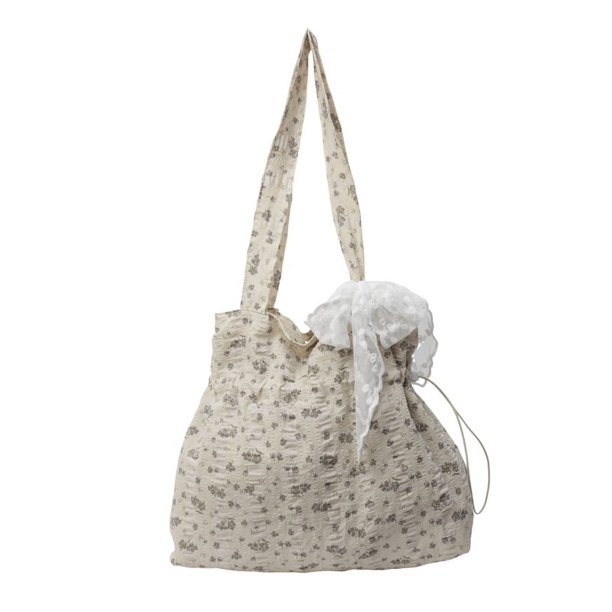 Bolso de hombro Floral para mujer, bolso de verano de lona de gran capacidad, bolso diario para mujer