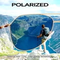 thumbnail image 3 of Gafas de sol Joopin Stylish Red Aviation polarizadas UV400 unisex, 3 of 6