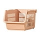 thumbnail image 1 of Yhmxh Cesta de cocina de 3 piezas para el hogar, cesta para guardar juguetes, cesta de almacenamiento de clasificación miscelánea, cesta gruesa de piso a techo, estante tipo sándwich multicapa, 1 of 6
