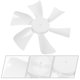 thumbnail image 5 of Aspa de ventilador de repuesto Accesorio para ventilador de RV Aspa de ventilador de plástico Aspa de ventilador de camping de 6", 5 of 7