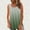 Green, variant on Babysbule Women's Round Neck Gradient Tank Tops Fashion Solid Printed Loose Sleeveless T-shirt Pullover ank Tops