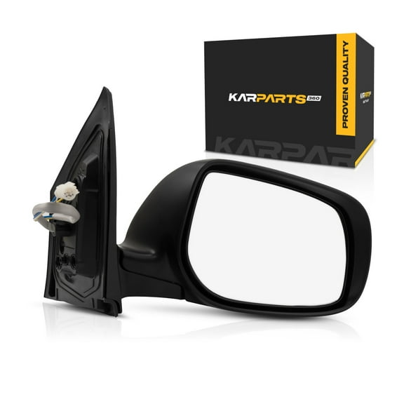 For Toyota Corolla 2009 10 11 12 2013 Door Mirror Passenger Side | Power | Non-Heated | Paint to Match | Replacement For 8790802B50 | TO1321249, TO1321260