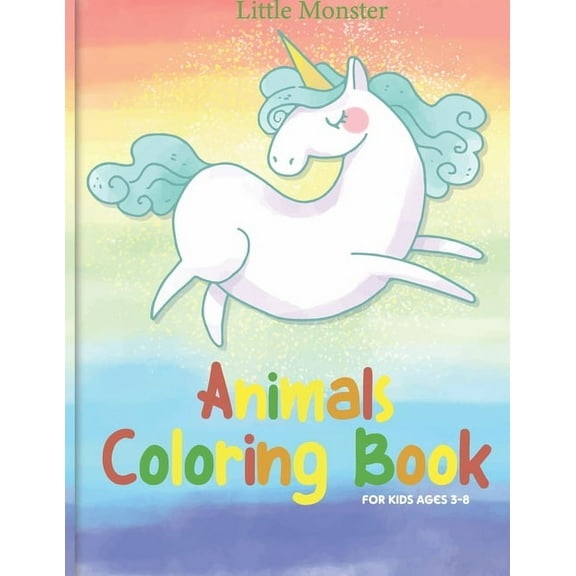 Animals colouring books: For kids & toddlers - activity books for preschooler - coloring book for Boys, Girls, Fun, ... book for kids ages 2-4 4-8- Santa Claus edition- Christmas gift (Paperback)