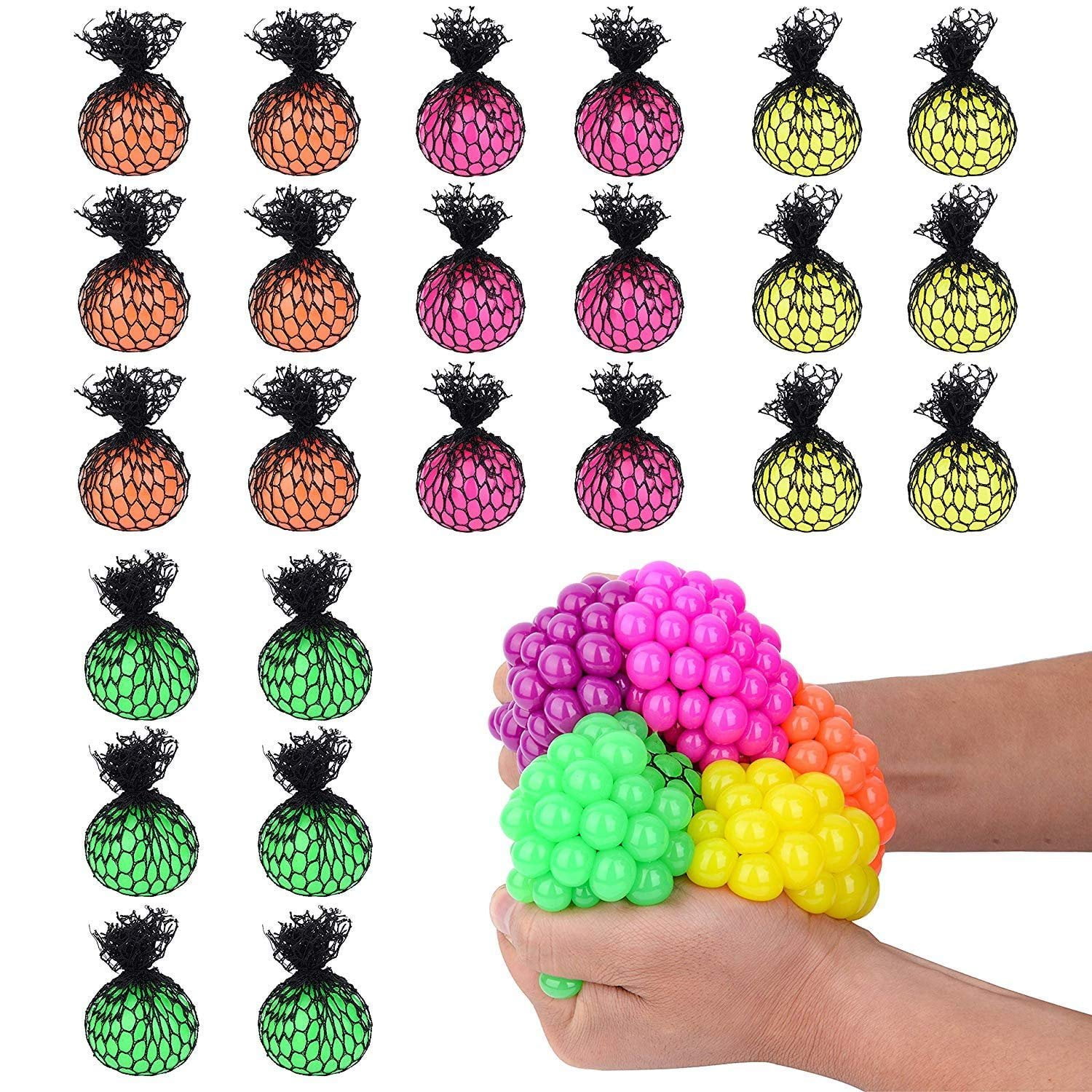 color changing mesh stress ball