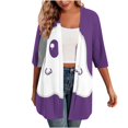 thumbnail image 2 of LOVZFMLL Cardigan pour Femmes, Cardigan Polyvalent de Loisirs pour Femmes, 2 of 7