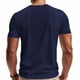 thumbnail image 3 of pstuiky camisetas para hombre, Camisa de manga corta con cuello en V y ventilación con botones de color liso para hombre ropa de hombre m, 3 of 7