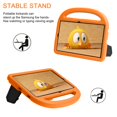 thumbnail image 4 of Samsung Galaxy Tab S6 Lite 10.4" SM-P610 P615 (2020 Released), Tablet Case For Kids Dteck EVA Foam Lightweight Shockproof Handle Kickstand Protecitve Shell 10.4-inch Cover,Orange, 4 of 6