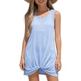thumbnail image 2 of Girls Swim Cover Up UV Protection Sleeveless Swimsuit Coverup Beach Dress Summer Quick Dry, 2 of 2