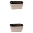 thumbnail image 4 of Maceta Rectangular Billuyoard de Plástico para Vegetales Blanco 2Conjunto, 4 of 6