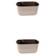 thumbnail image 4 of Toystoory Maceta de plástico absorbente de agua macetas de verduras lavabo de jardinería tira larga interior para balcón invernadero Blanco 2Conjunto, 4 of 6