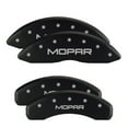 thumbnail image 2 of MGP 4 Caliper Covers Engraved Front & Rear MGP Black finish silver ch Fits select: 2005-2010 TOYOTA SCION TC, 2 of 5