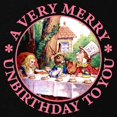 thumbnail image 3 of CafePress - A Very Merry Unbirthday To You Zip Hoodie (Dark) - Zip Hoodie, Classic Hooded Sweatshirt with Metal Zipper, 3 of 4
