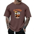 thumbnail image 4 of T-shirt Décontracté Ample à Col Rond à Manches Courtes pour Hommes, Imprimé, Populaire, 4 of 4