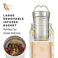 thumbnail image 5 of Pinky Up Blair Travel Tea Infuser Mug, Tea Tumbler Tea Accessories 16oz Bee, 5 of 9