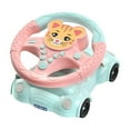thumbnail image 3 of Volante de simulación, juguete para coche, divertido juguete de aprendizaje, volante. Gato, 3 of 9