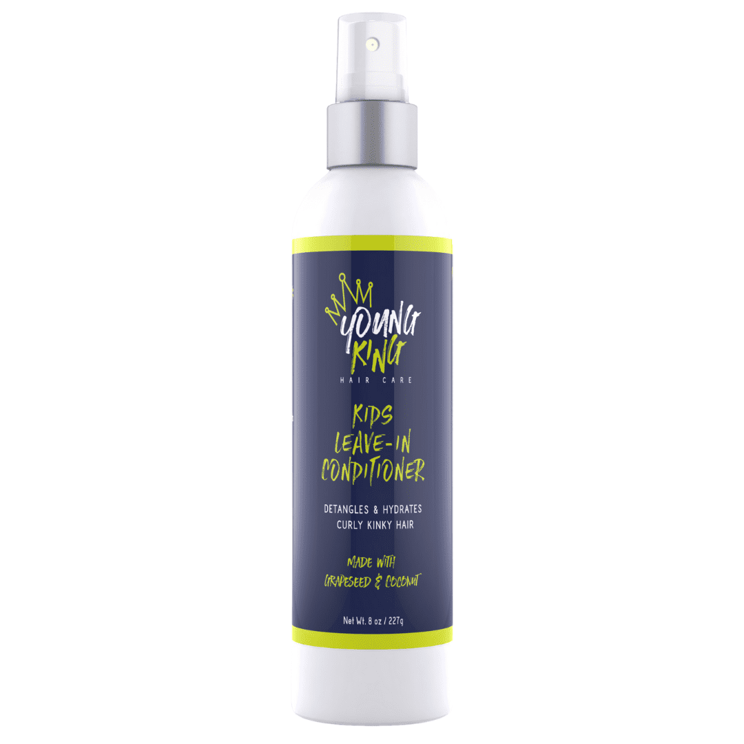 Young King Hair Care Leave-in Conditioner 8 oz, Kids, Dry Hair Types