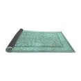 thumbnail image 2 of Ahgly Company Indoor Square Persian Light Blue Traditional Area Rugs, 6' Square, 2 of 4