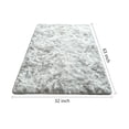 thumbnail image 4 of Tripumer Bedside Rugs Soft Fluffy Shaggy Area Rug 32x63 Inch Tie Dye Non Slip High Pile Carpet for Bedroom Living Room Home Decor, 4 of 10