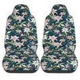 thumbnail image 2 of Fotbe Lilies Flowers Pattern Automotive Seat Covers for Cars Trucks and SUVs – Car Seat Covers for Front Seats,Protective Seat Covers,Vehicle Seat Covers, Set of 2, 2 of 9