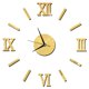 thumbnail image 1 of Nuevo 3D Número Romano Acrílico Espejo Reloj De Pared Pegatina Moda DIY Relojes Decoración Del Hogar Pegatinas, 1 of 4