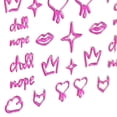 thumbnail image 4 of Sinful Colors Go Off! Collection, Nail Art Sticker Designs, Big Mood, 4 of 6