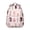 Pink-6, variant on Tropical Plant School Backpack Hawaiian Aloha Jungle Leaves Bag Students’s Backpack for Summer Beach Vacation and Hiking