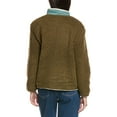 thumbnail image 2 of HORIZON womens  Sherpa Zip Jacket, m, Brown, 2 of 3