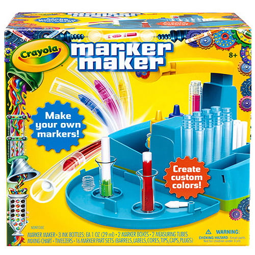 ik ben slaperig Wacht even houd er rekening mee dat Crayola Marker Maker Kit For Customized Marker Creation - Walmart.com