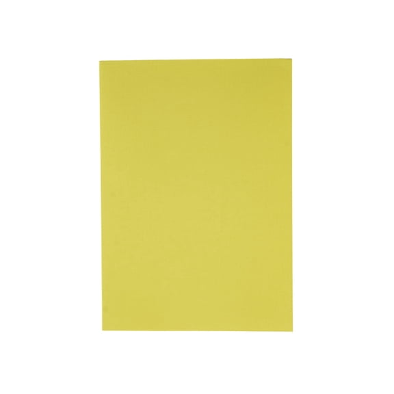 Fabriano Ecoqua Plus Glue-Bound Notebook, 5.8 in x 8.3 in, A5, Lined, Yellow