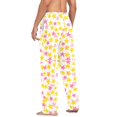 thumbnail image 3 of FORMRS Mens Pajama Pants with Pockets Soft Cotton Sleepwear Lounge Bottoms, Sizes S-2XL, White Stars Pattern, 3 of 7
