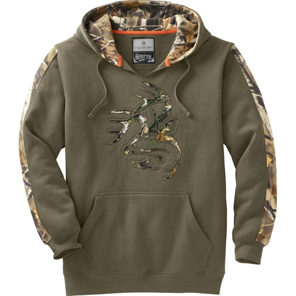 Legendary Whitetails Men's Camo Outfitter Hoodie Long Sleeve Sweatshirt