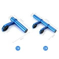 thumbnail image 3 of Red Aluminum Alloy Dual-Rod Bicycle Extension Bracket - Mountain Bike Light & Computer Mount Stand, Multi-Functional Cycling Accessory with Hardware Kit, 3 of 6