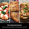 thumbnail image 4 of FlexFlame Upgrades 16’’ Artisan Pizza Stone, Durable Cordierite Stone, 5-Minute Pizzas, Homemade Artisan Pizza, Bread, Calzones, & More, Heat-Safe up to 600F, XL Surface, XSKPGPIZASTN, 4 of 5