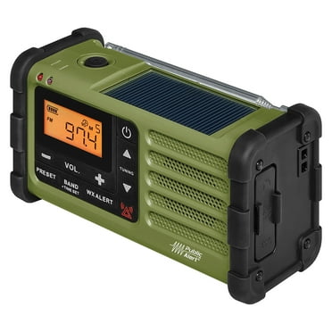Sangean SG-112 AM/FM Multi-Powered Weather Emergency Radio