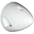 thumbnail image 3 of Du-Bro 278 2-1/4" White Spinner, 3 of 3