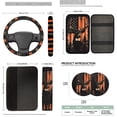 thumbnail image 7 of KUIFORTI American Flag Deer Car Seat Cover Set Comfortable Set 14 Pcs Aotumotive Interior Sets Car Armrest Cushion Non Slip Elastic Fabrics Fit Most Cars, Truck, Suv, or Van, 7 of 7