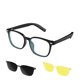 thumbnail image 1 of Foranyo Gafas Inteligentes Bluetooth, Lentes polarizadas HD, Altavoces Integrados, Asistente de Voz, Resistencia al Agua IP65, Ideales para Deportes y Actividades al Aire Libre.(T3), 1 of 5