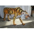 thumbnail image 6 of Nifao Life Size Fiberglass Tiger Statue, Captivating Majesty – Garden Outdoor Decor Sculpture, 92"L x 20"W x 40"H, 6 of 12