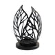 thumbnail image 4 of Portavelas de hoja, soporte decorativo para velas, decoración del Día de San Valentín, candelabro, centro de mesa para decoración del hogar, fiesta negro, 4 of 8