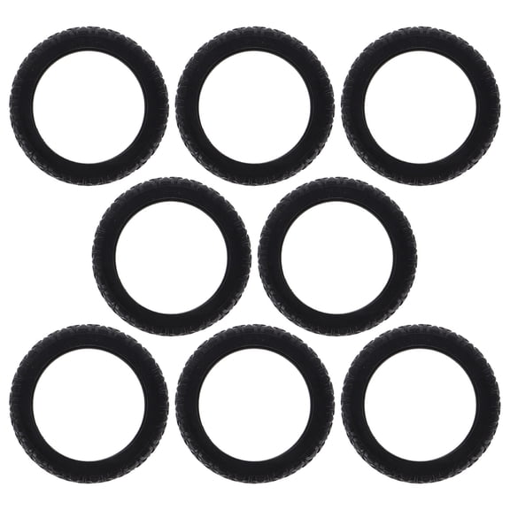 MOKKHNB Black Silicone 55x55x15mm Suitcase Wheel Covers Shockproof Antislip