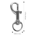 thumbnail image 2 of AURARMLET Lot de 20 Petits Clips Pivotants en Acier Inoxydable Multifonctionnels pour Bricolage Fait Main, 2 of 6