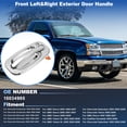 thumbnail image 2 of Ofertas Únicas 1 Par 15034985 Manija de Puerta Exterior Metálica Frontal para Chevy para Silverado 1500 1999-2006 para Cadillac Escalade 2002-2006 Cromo, 2 of 7