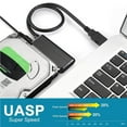 thumbnail image 2 of USB 3.0 To SATA HDD SSD Cable External Hard Disk Drive Adapter Converter Cable for 2.5 3.5 HDD SSD Drives, 2 of 8